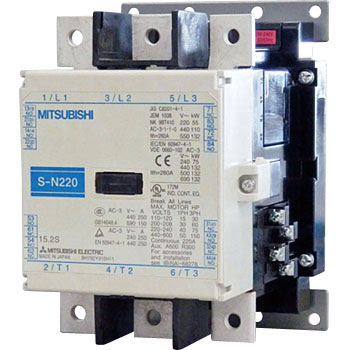 S-N220 AC200V - Contactor (Khởi động từ) Mitsubishi 3P 250A